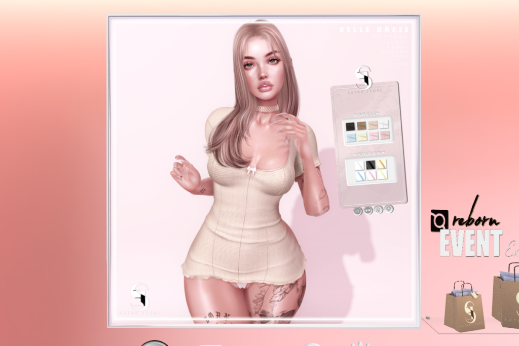 Belle Dress - Legacy/MaitreyaX/Reborn/+mods, L$599 FP