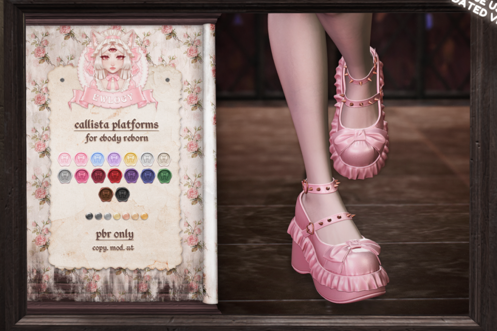 Callista Platforms - Reborn, L$399