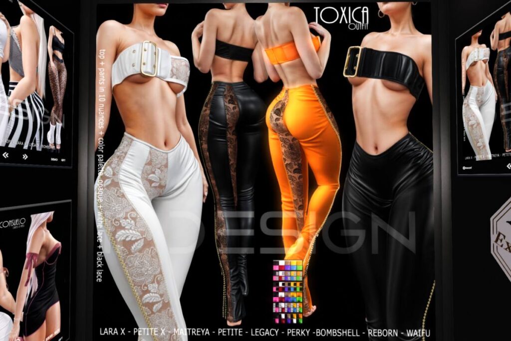 Toxica Outfit - Legacy/Maitreya/Reborn/+mods