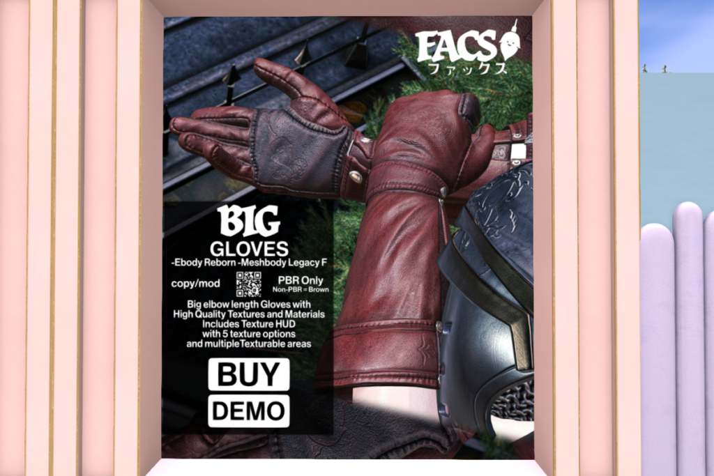 Big Gloves - Legacy/Reborn, L$750