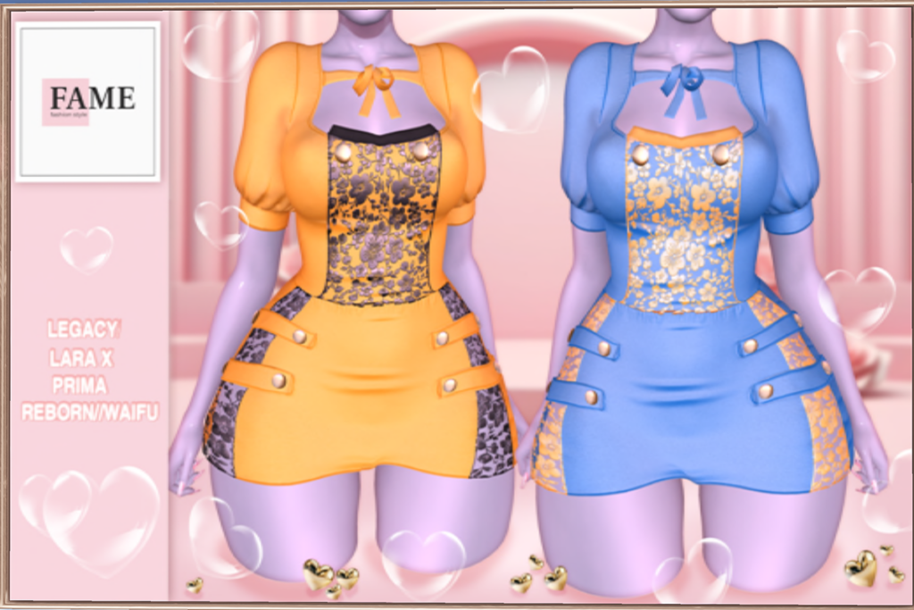 Tala Outfit - Legacy/MaitreyaX/Prima/Reborn/+mods, L$120 each/L$550 FP