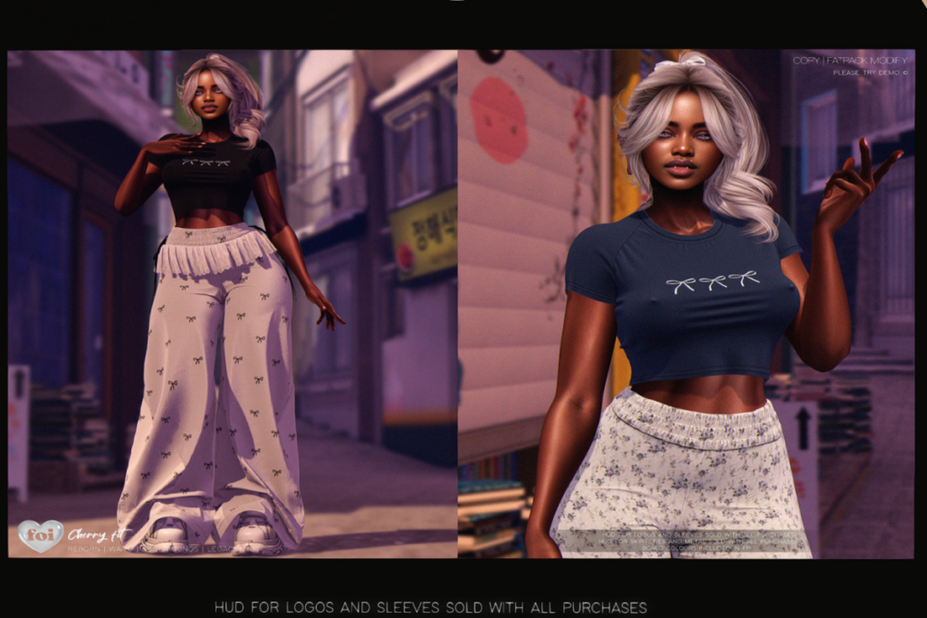 Cherry Top and Pants - Legacy/Reborn/+mods, L$199 each/L$899 each FP