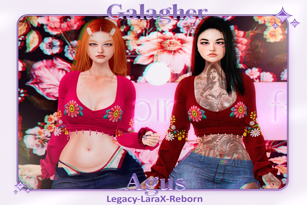 Agus Top - Legacy/MaitreyaX/Reborn, L$249 each/L$1599 FP