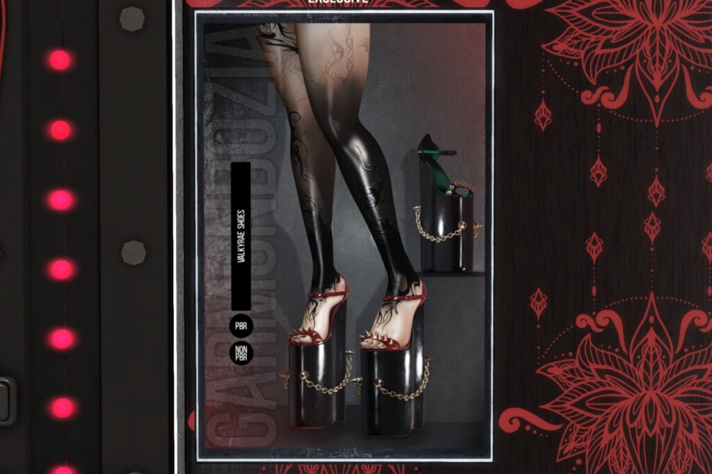Valkyrae Shoes - Legacy/MaitreyaX/Reborn, L$299 each