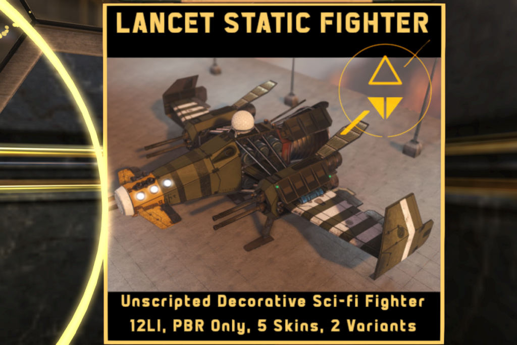 Lancet Static Fighter, L$399