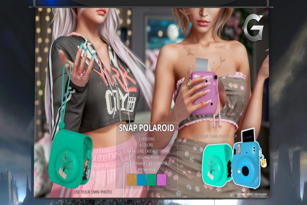 Snap Polaroid Accessories, L$349