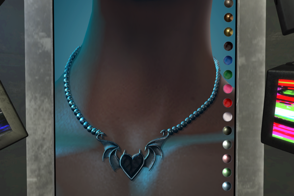 Leidenschaft Necklace - Jake/LegacyF+M/Maitreya/Reborn, L$299 each