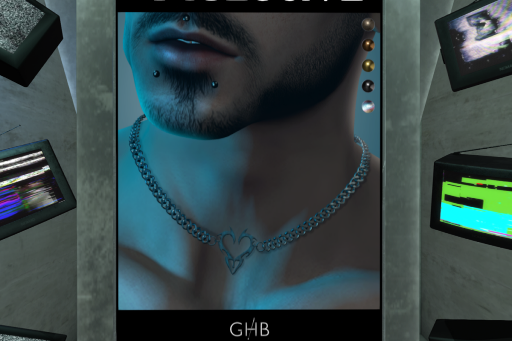 Gewagt Necklace - Jake/Legacy F+M/Maitreya/Reborn, L$299
