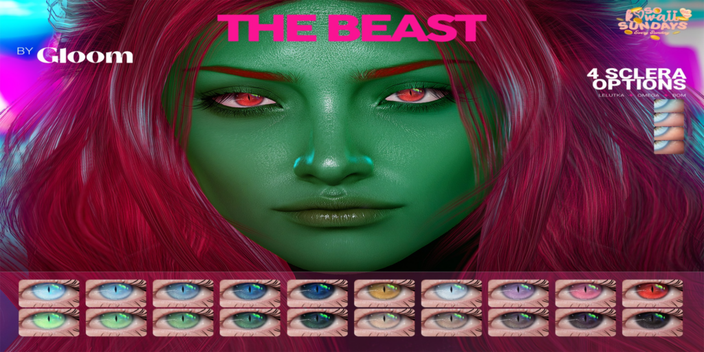 The Beast Eye Collection - BOM/Lelutka/Omega