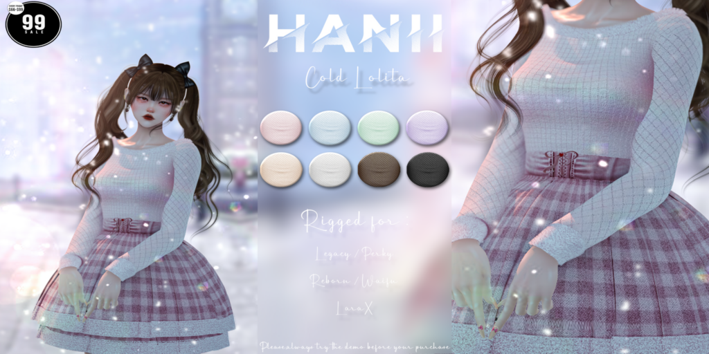 Cold Lolita Dress - Legacy/MaitreyaX/Reborn/+mods