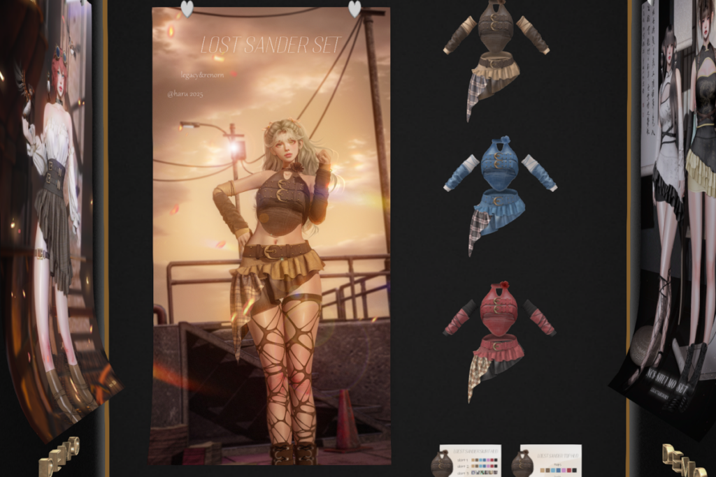 Lost Sander Set - Legacy/Reborn, L$299 each/L$899 FP