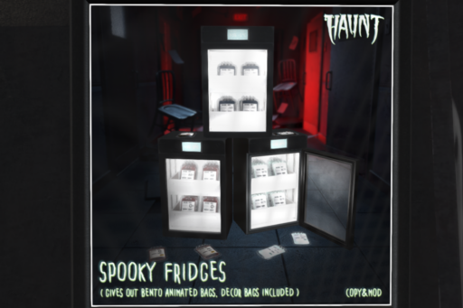 Spooky Fridges, L$250 each