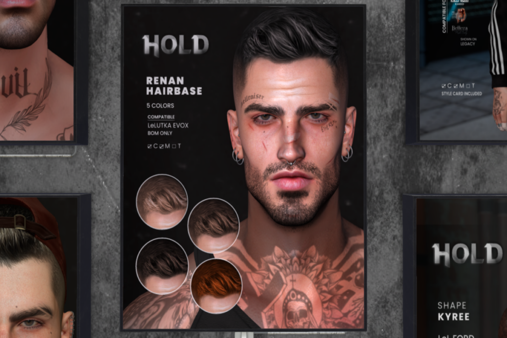 Renan Hairbase - EvoX, L$270