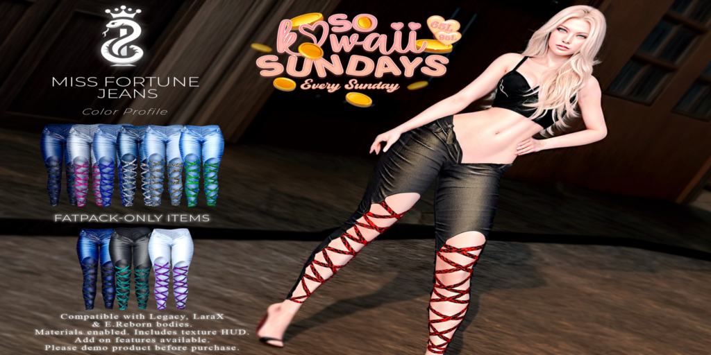 Miss Fortune Jeans - Legacy/MaitreyaX/Reborn