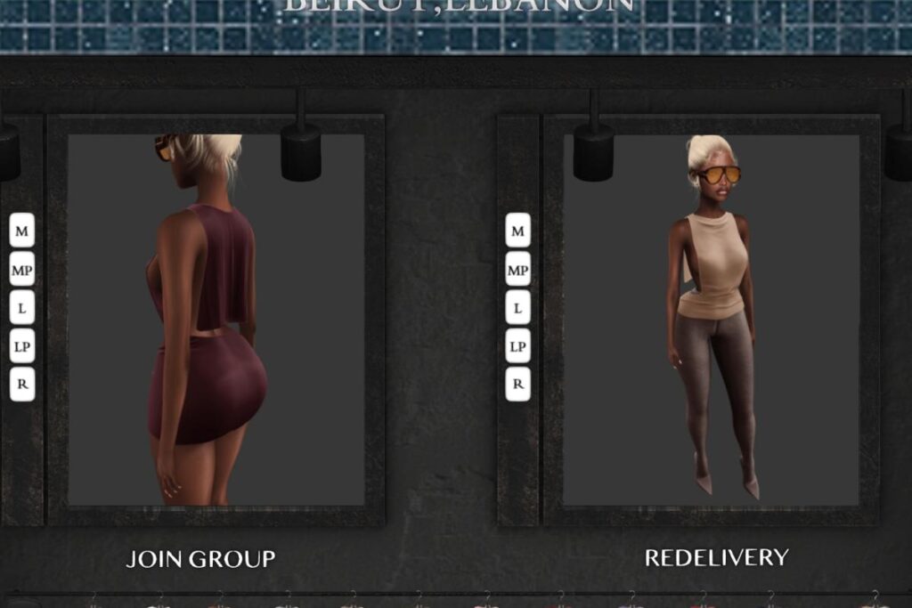 Merino Cape Mini, Cape Top &amp; Sjors Fleshtone Pantashoes - See Demo for Fits, L$288 each/L$888-L$1188 each FP