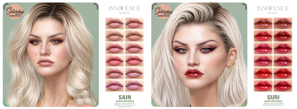 Sain and Suri Lipsticks - EvoX