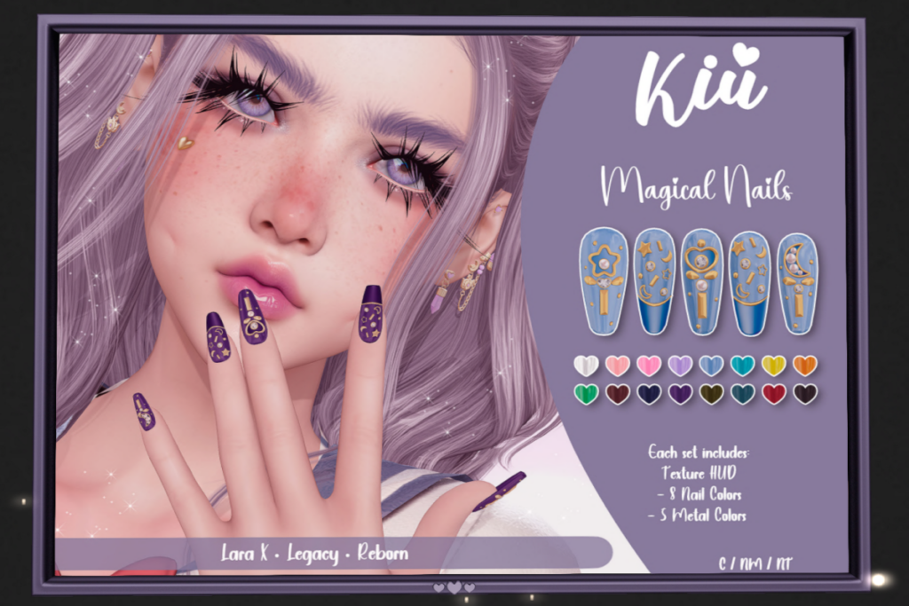 Magical Nails - Legacy/MaitreyaX/Reborn, L$280 each