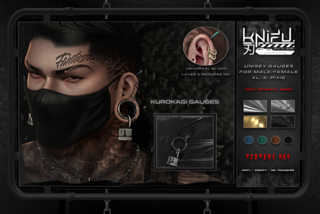 Kurokagi Gauges - Swallow S/Pixie/XL, L$299