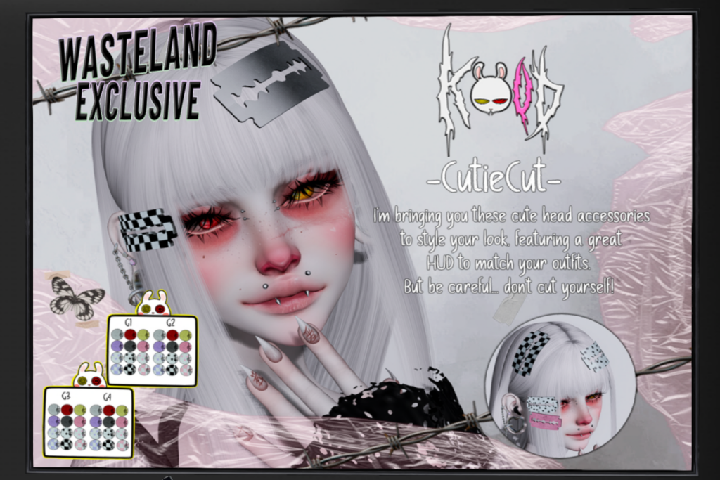 CutieCut Head Accessories, L$300