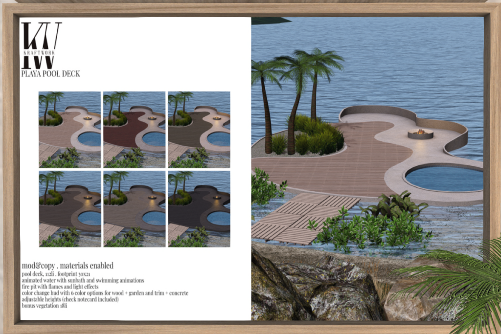 Playa Pool Deck, L$799