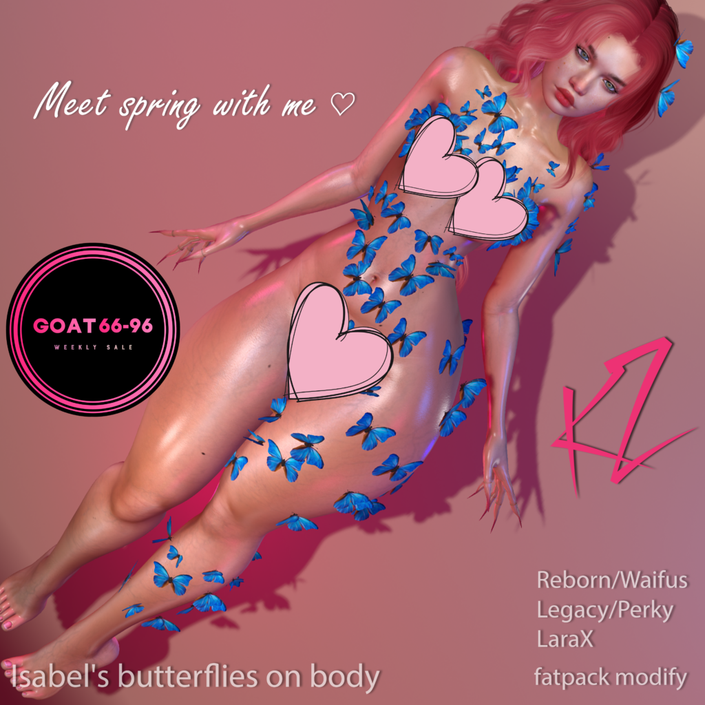 Isabel&#039;s Butterlies - Legacy/MaitreyaX/Reborn/+mods