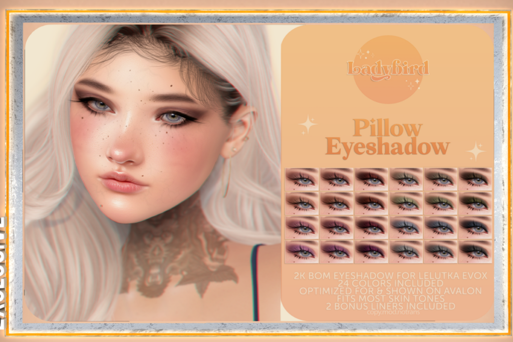 Pillow Eyeshadow - EvoX, L$275