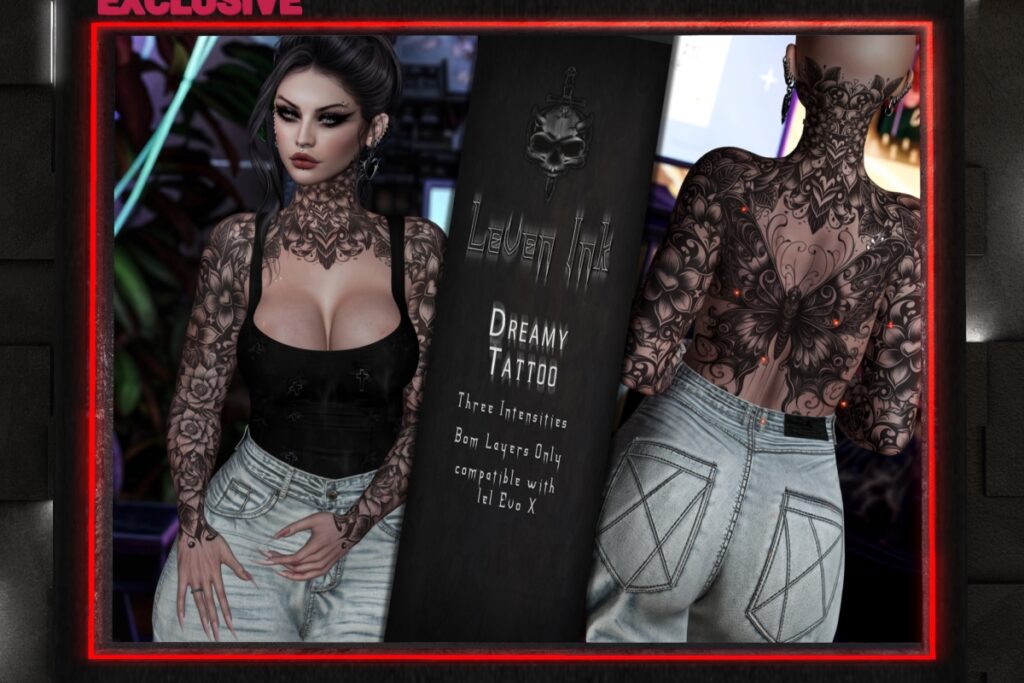 Dreamy Tattoo - BOM/EvoX, L$350