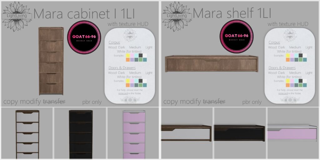 Mara Cabinet and Shelf Decoration