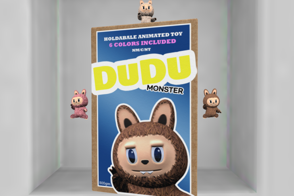 Dudu Monster Holdable Animated Toy, L$250