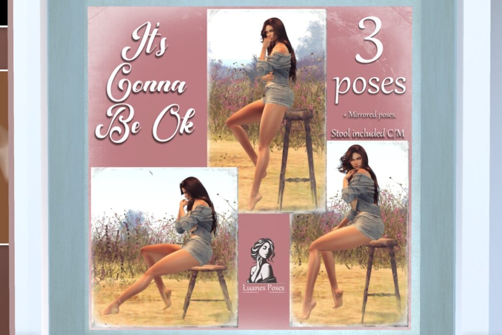 It&#039;s Gonna Be OK Poses &amp; Prop, L$199