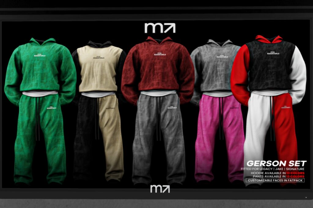 Gerson Set - Gianni/Jake/Legacy, L$250 each/L$999 each FP