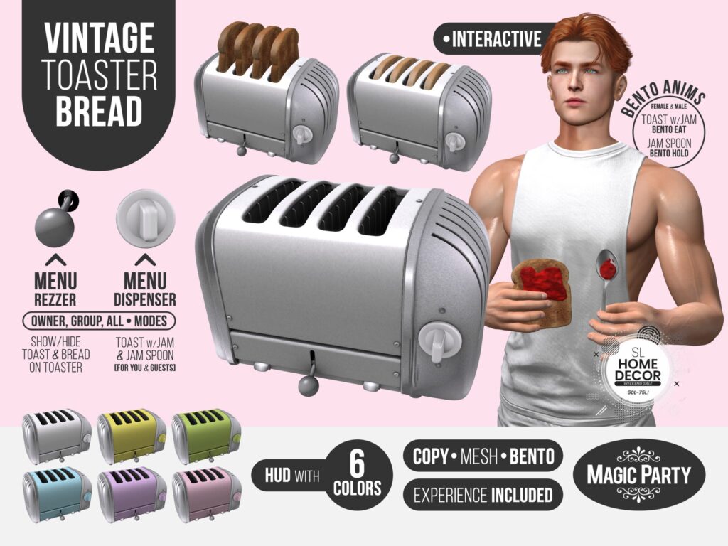 Vintage Toaster Bread