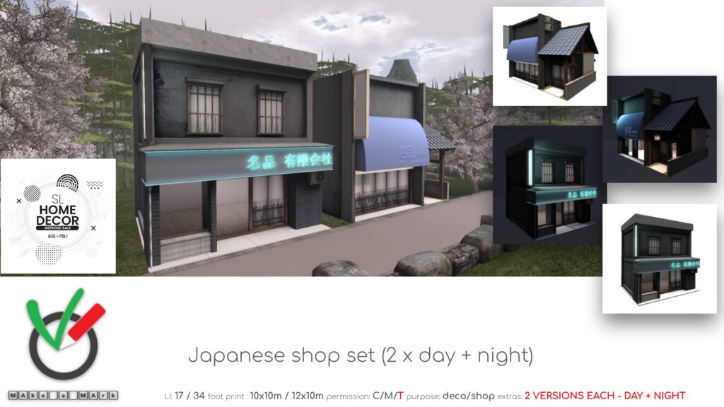 Japanese Shop Set