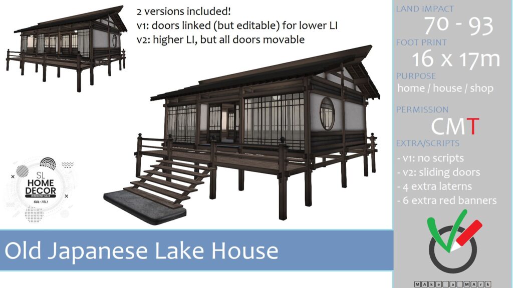 Old Japanese Lake House