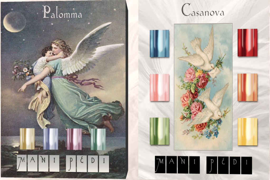 Palomma &amp; Casanova Nails - GenX/Legacy/Maitreya/Omega/Reborn/Slink/+mods, L$140 each