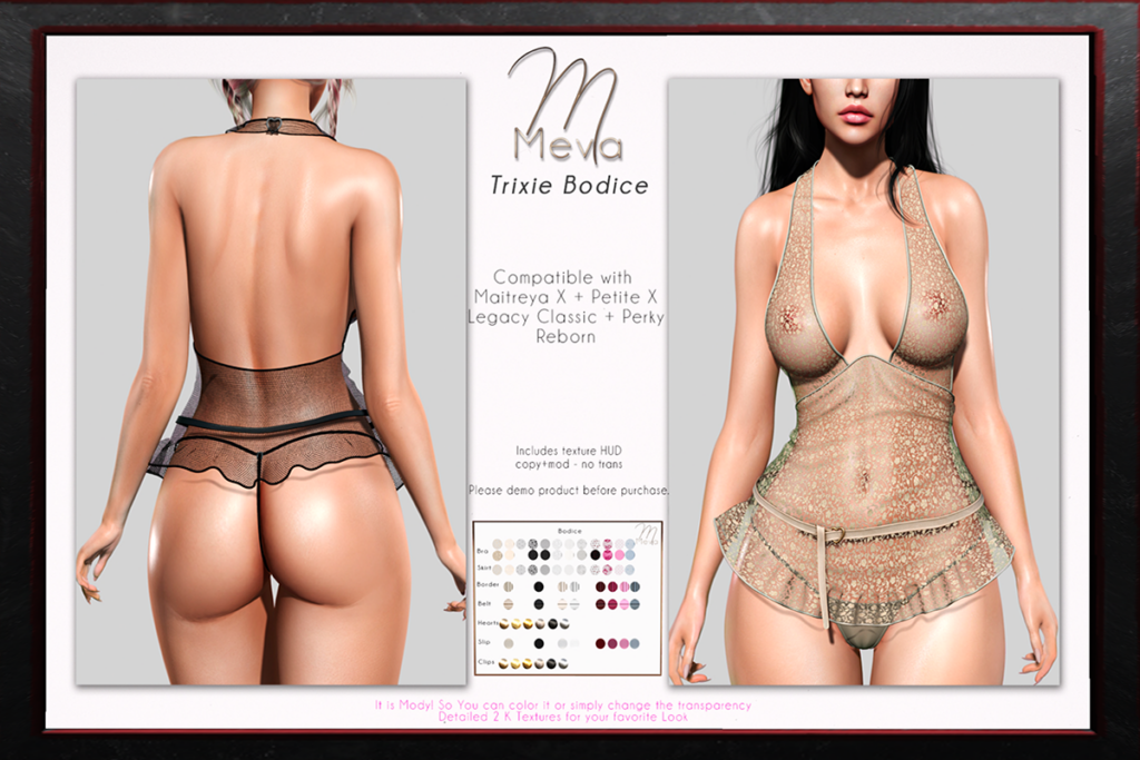 Trixie Bodice - Legacy/MaitreyaX/Reborn/+mods, L$380