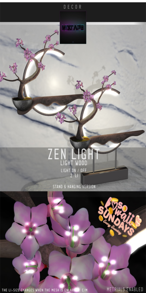 Light Wood Zen Light