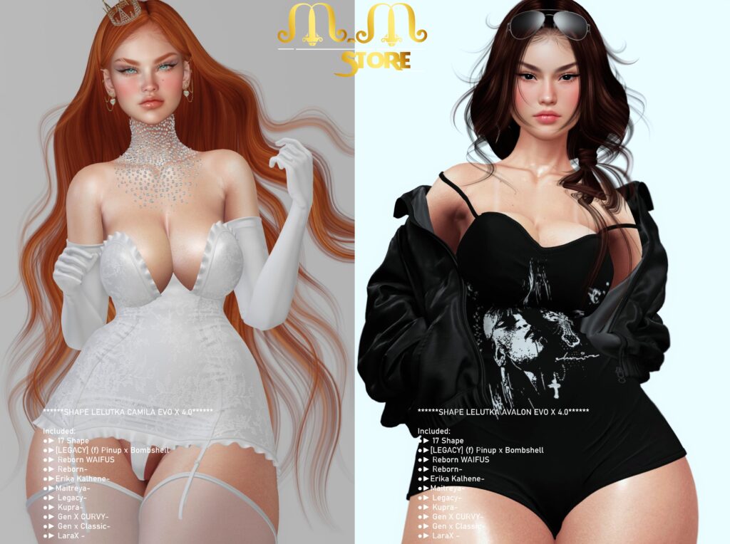 Female Shapes - See Ad For Fits
