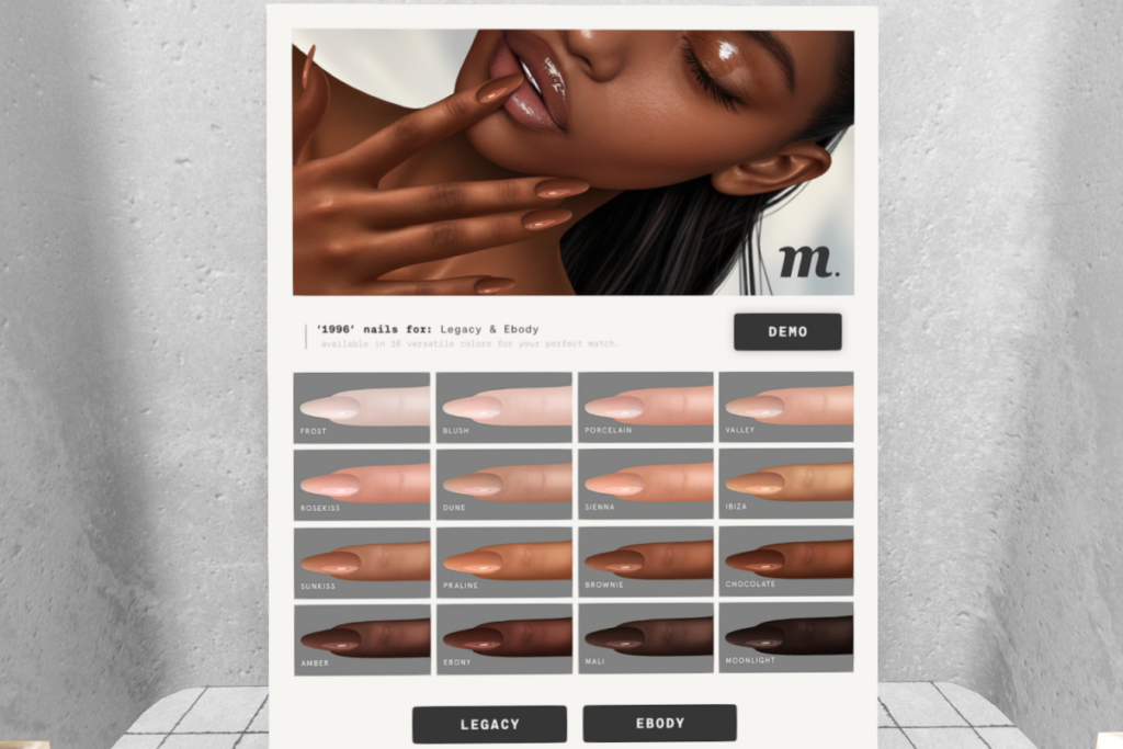 1996 Nails - Legacy/Reborn, L$370 each