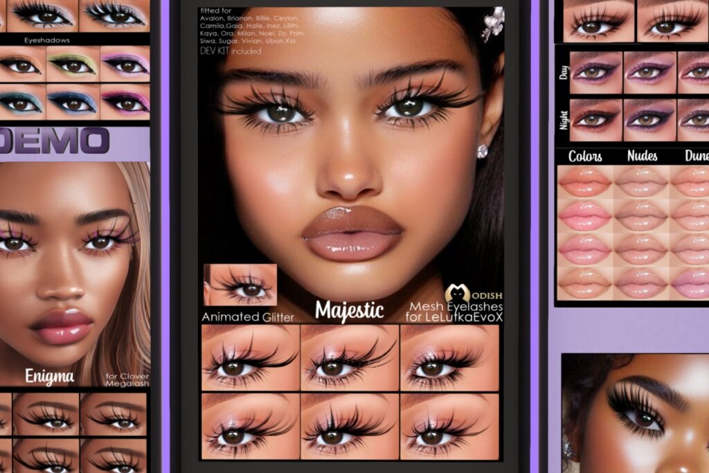 Majestic Mesh Eyelashes - EvoX, L$499