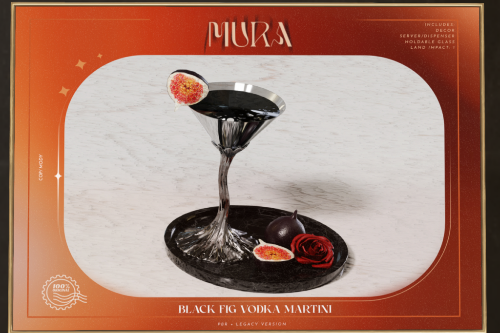 Black Fig Vodka Martini, L$249