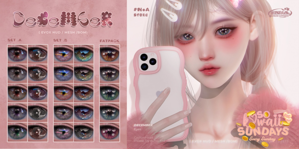 December Eyes - BOM/EvoX/Mesh