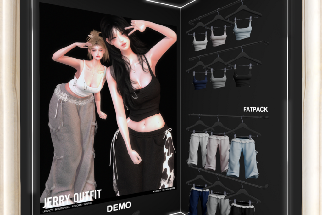 Jerry Top and Pants - Legacy/Reborn/+mods, L$250 each/L$999 each FP