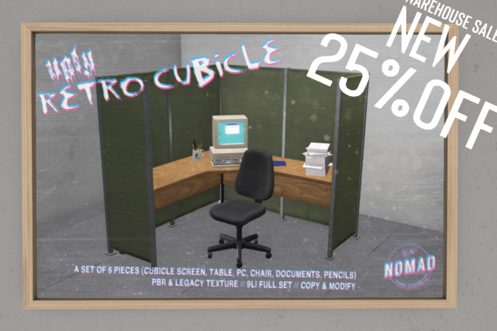 Ugly Retro Cubicle, L$225