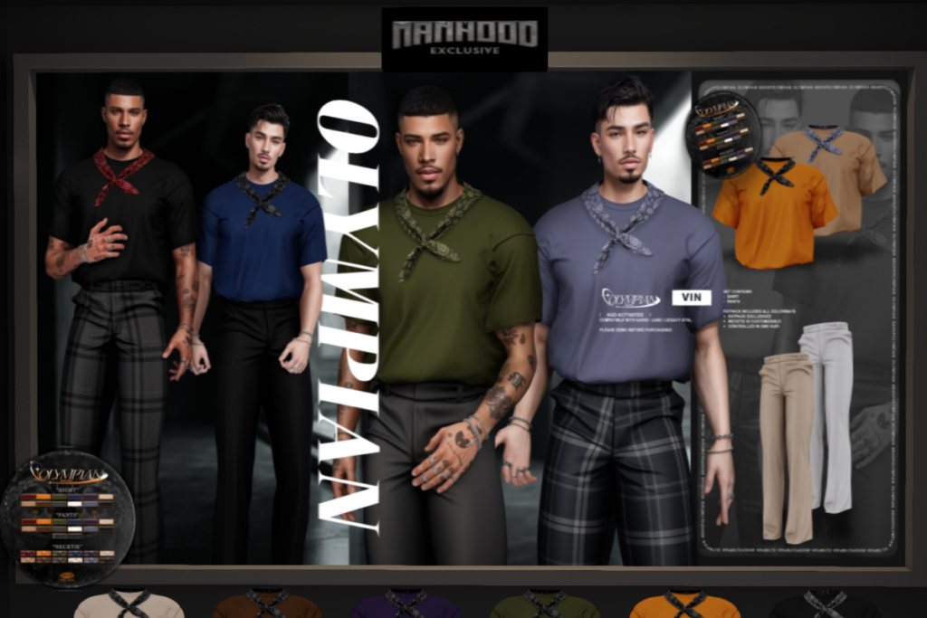 Vin Set - Jake/Kario/Legacy, L$285 each/L$999 FP