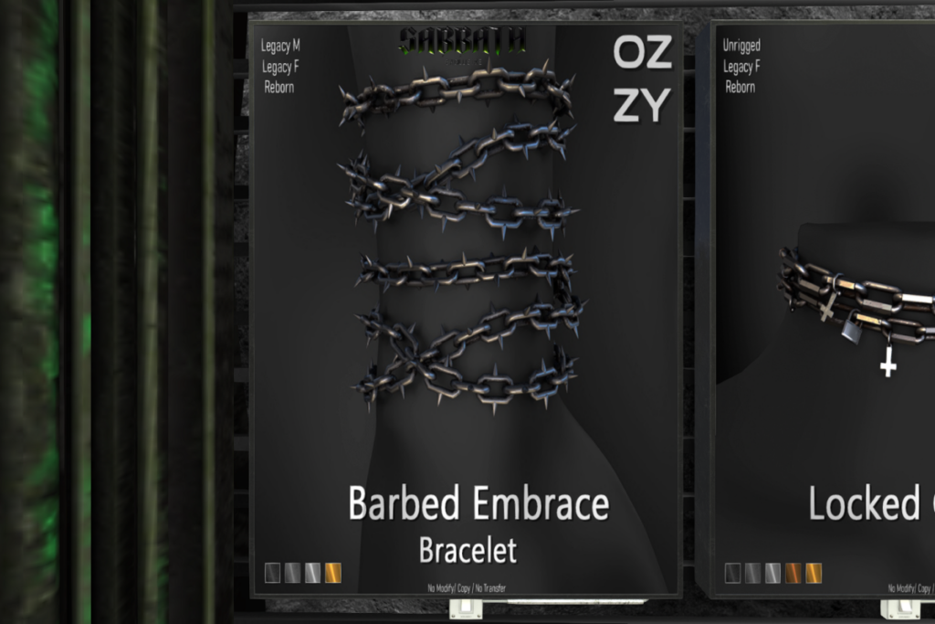 Barbed Embrace Bracelet - LegacyF+M/Reborn, L$299