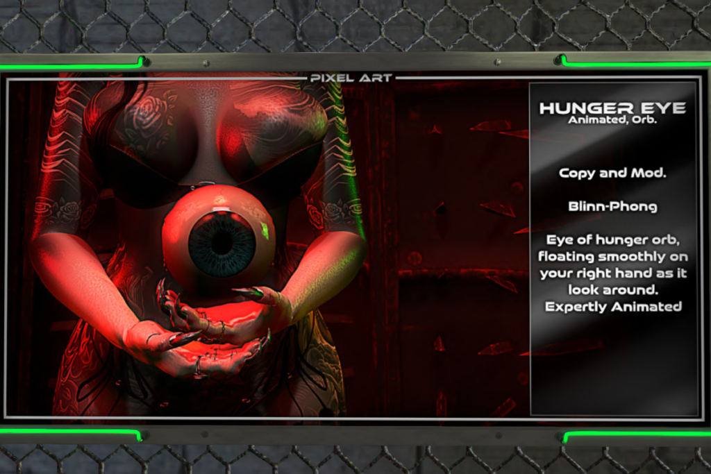 Hunger Eye Animated Orb, L$279