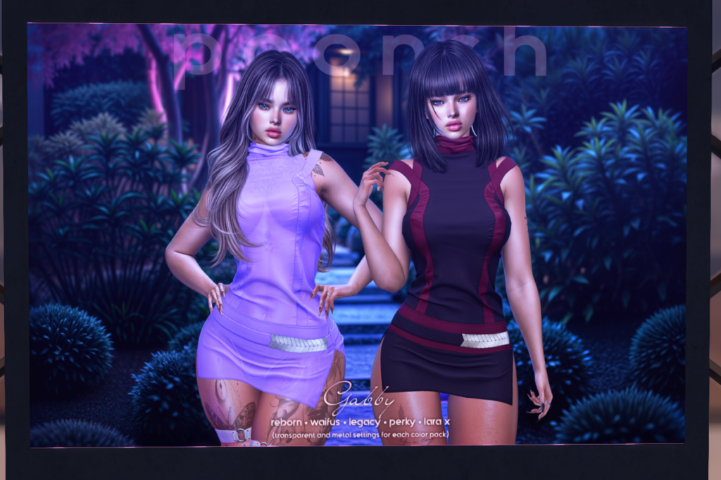 Gabby Dress - Legacy/MaitreyaX/Reborn/+mods, L$250 each/L$1200 FP