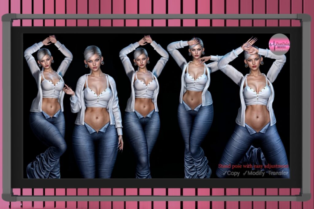 93/94/95/96/97 Poses, L$150