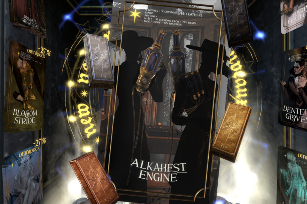 Alkahest Engine, L$300 each/L$800 FP